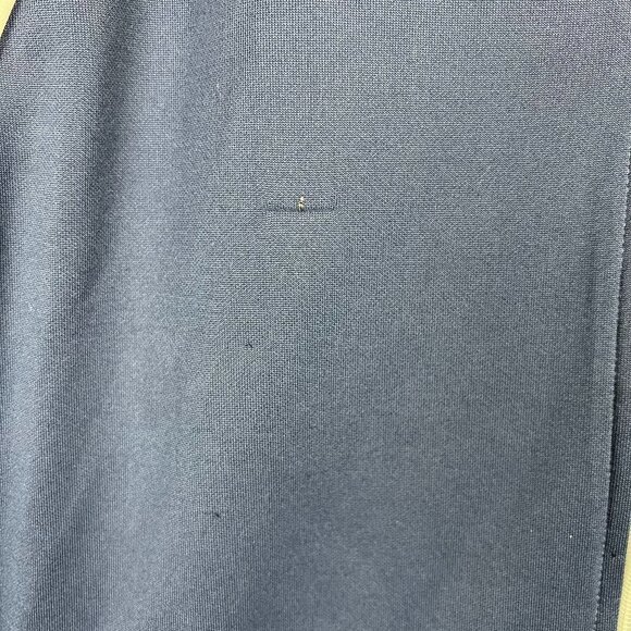 The North Face Track Jacket Mens XL‎ Blue Full Zip Highneck Stretch Logo - Picture 5 of 9